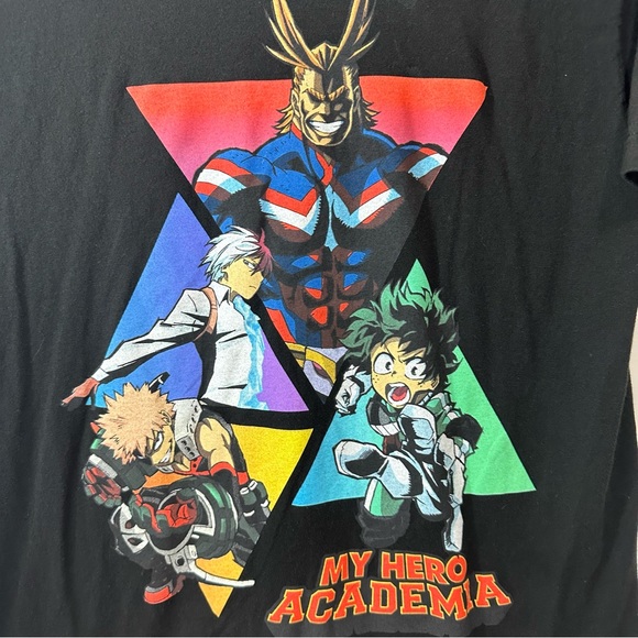 Funimation Men My Hero Academia Medium Short Sleeve T-Shirt - Picture 2 of 4